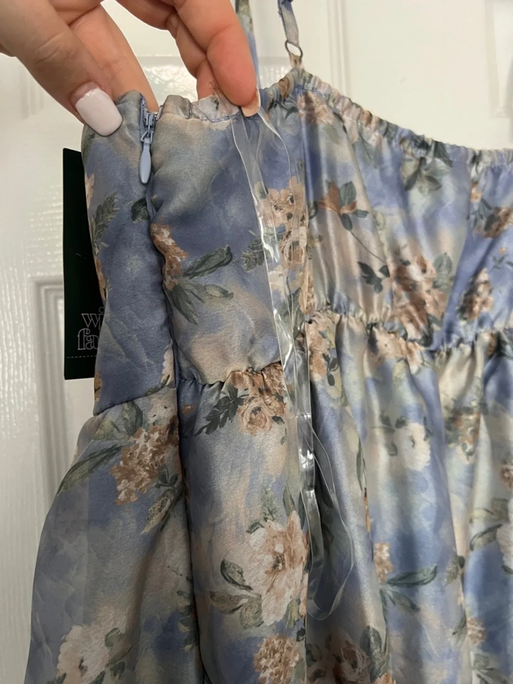 wild fable Blue Floral Maxi Dress - Picture 7 of 7